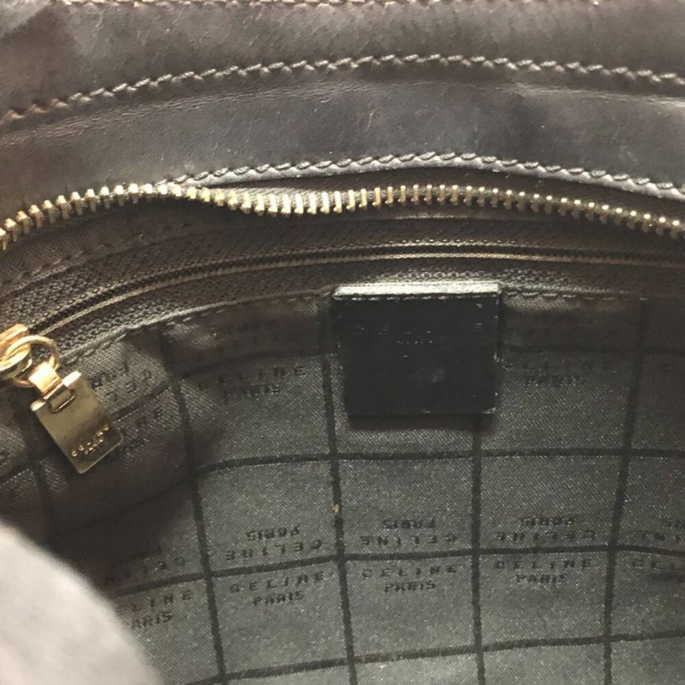 Celine Macadam One Shoulder Bag Mc99 1 Black - Picture 5 of 8